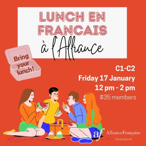 Lunch en français à l'Alliance