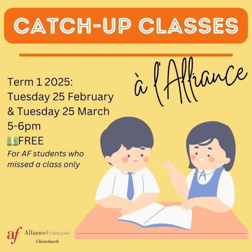 🖋 Catch-up classes